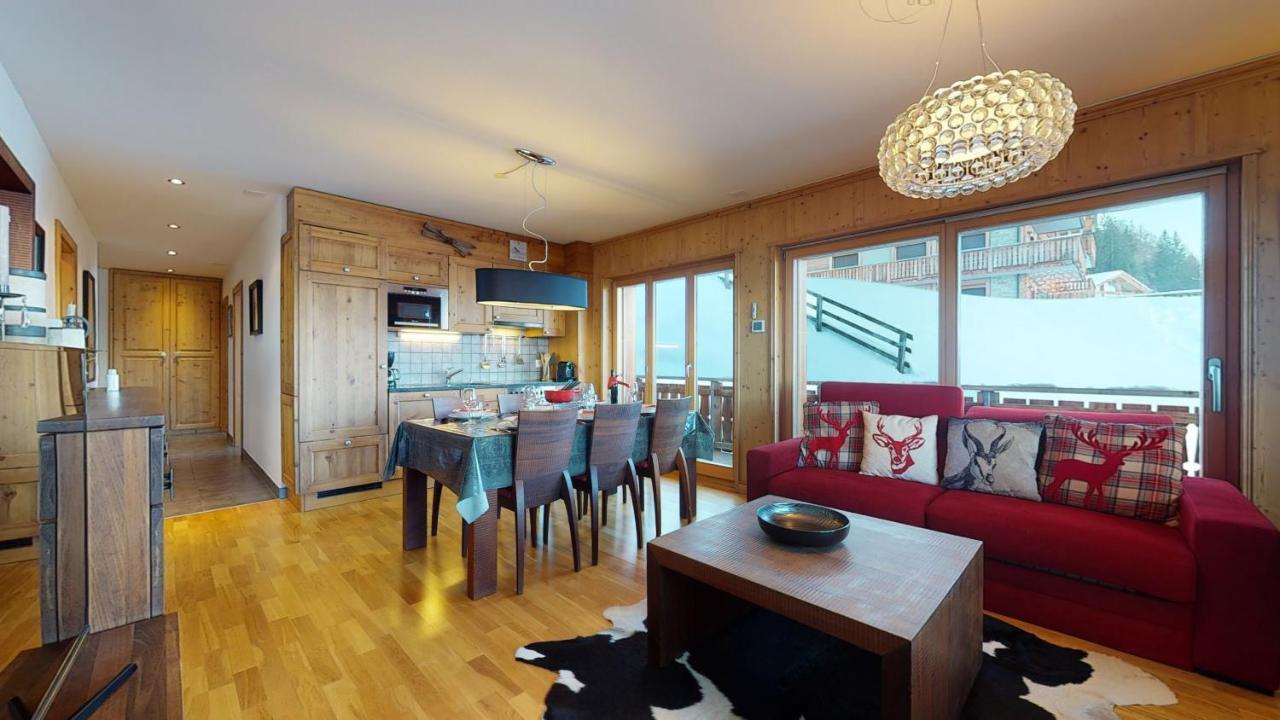 Hauts de Veysonnaz SAUNA&VIEW apartments Extérieur photo