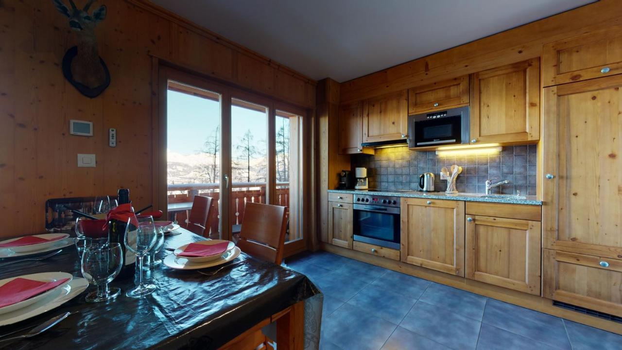 Hauts de Veysonnaz SAUNA&VIEW apartments Extérieur photo