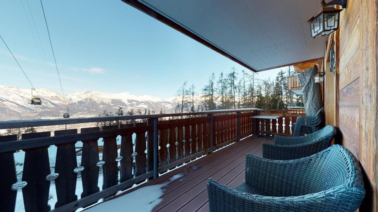 Hauts de Veysonnaz SAUNA&VIEW apartments Extérieur photo