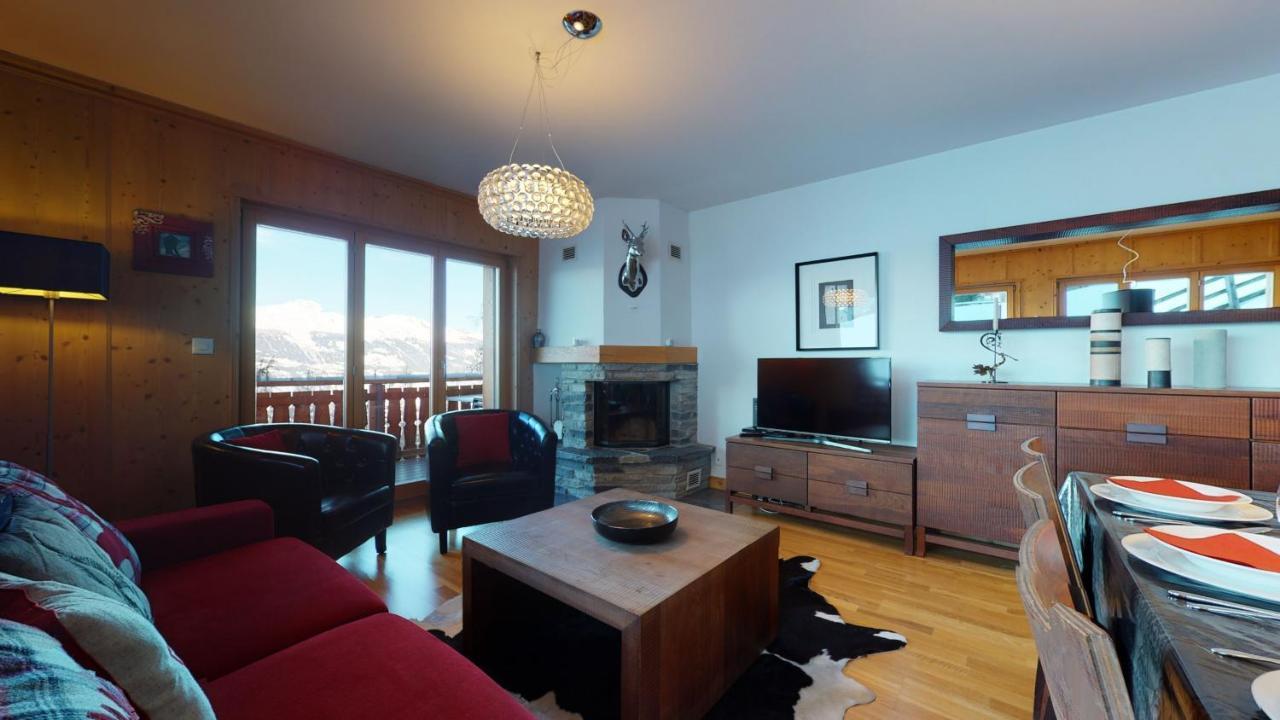 Hauts de Veysonnaz SAUNA&VIEW apartments Extérieur photo