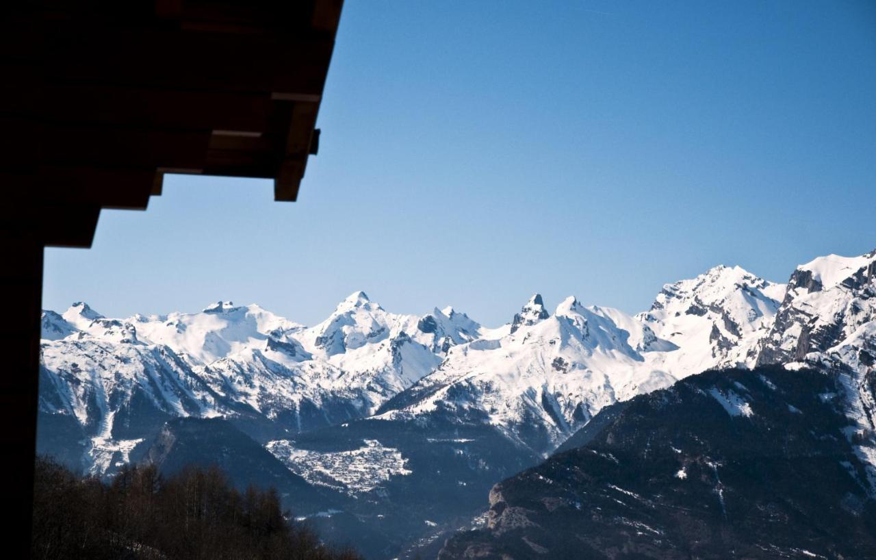 Hauts de Veysonnaz SAUNA&VIEW apartments Extérieur photo