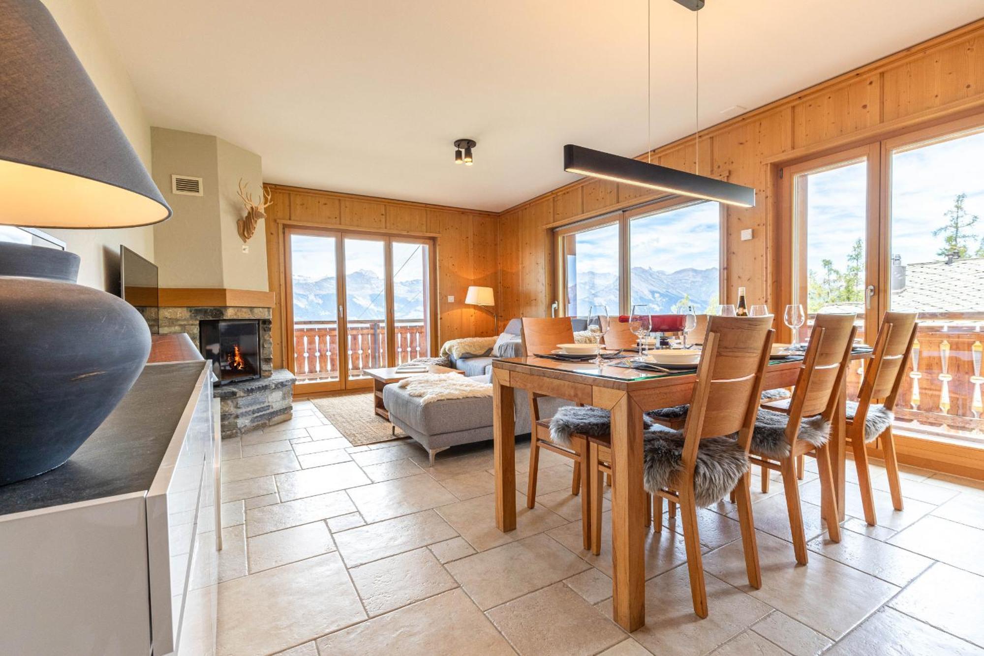 Hauts de Veysonnaz SAUNA&VIEW apartments Extérieur photo