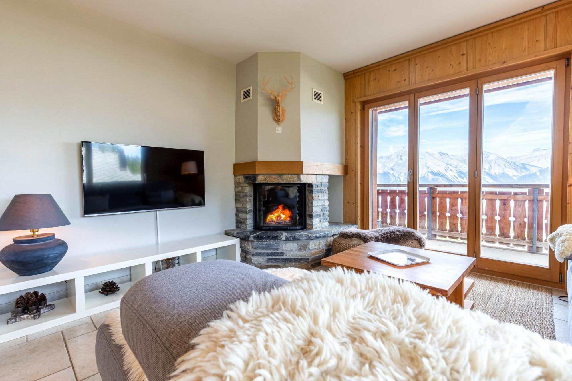 Hauts de Veysonnaz SAUNA&VIEW apartments Extérieur photo